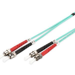 DIGITUS LWL Multimode OM 3 Patchkabel, ST / ST